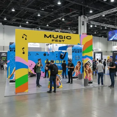 Portfolio booth 2