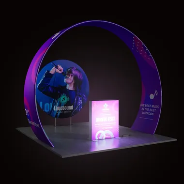 Portfolio booth 9