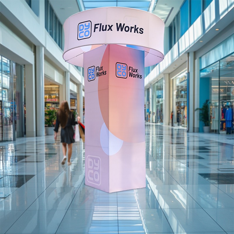 Tower Banner Stand W/Hanging Sign