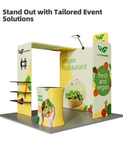 10x10 Trade Show Booth Kit-B3