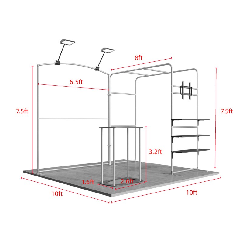 10x10 Trade Show Booth Kit-C3 - Image 3