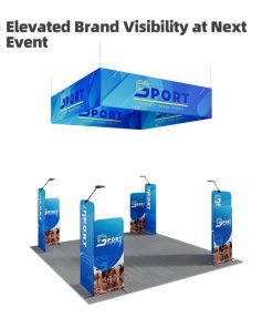 20x20 Trade Show Booth Kit-B1