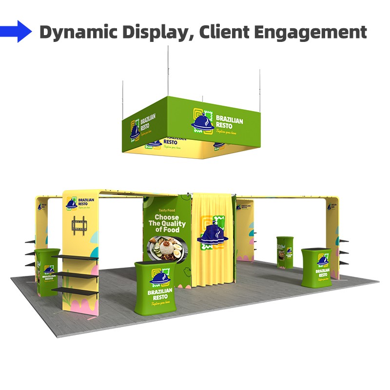 20x30 Trade Show Booth Kit-D1