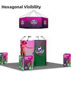 20x20 Trade Show Booth Kit-D2