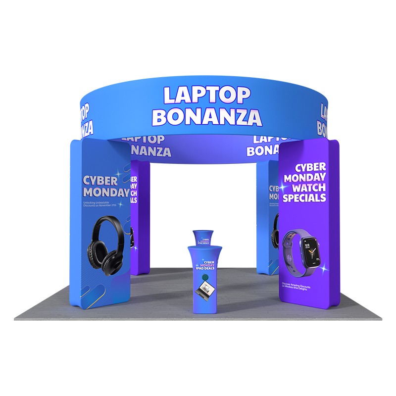 20x20 Trade Show Booth Kit-D3 - Image 2