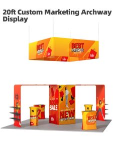 20x20 Trade Show Booth Kit-D6