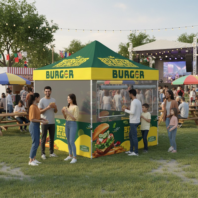Food Booth Tent-10x10
